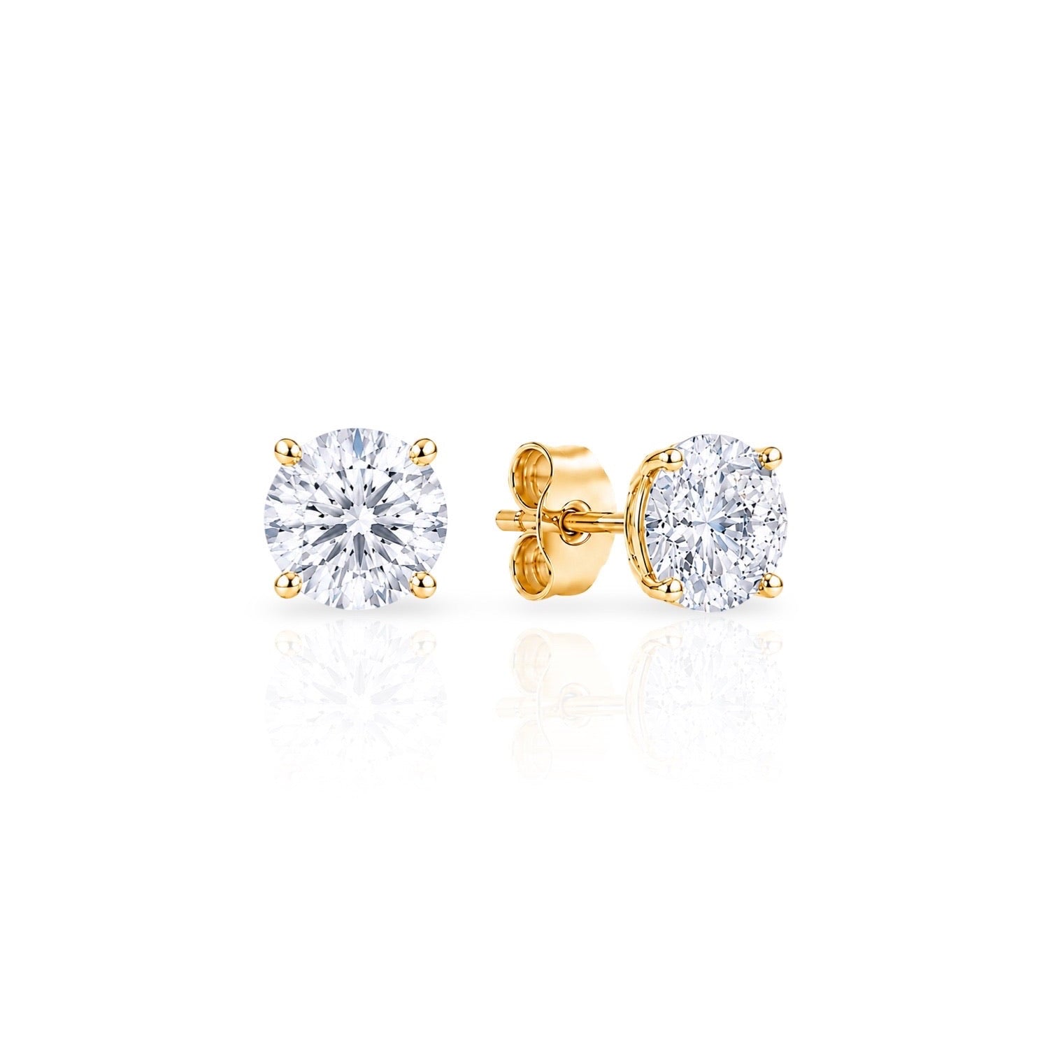 Diamond Stud Earrings
