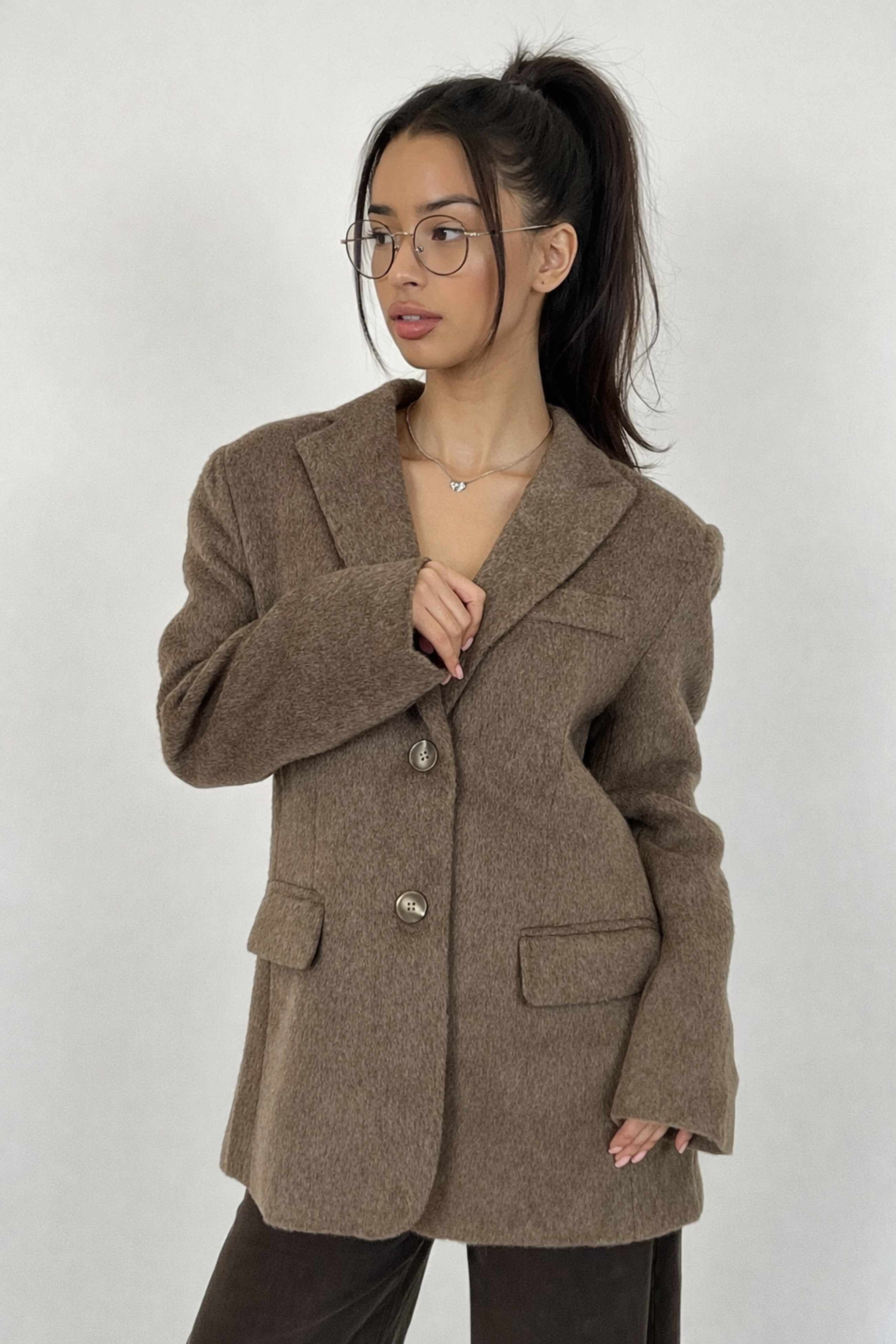 Big Fluffy Blazer Cream