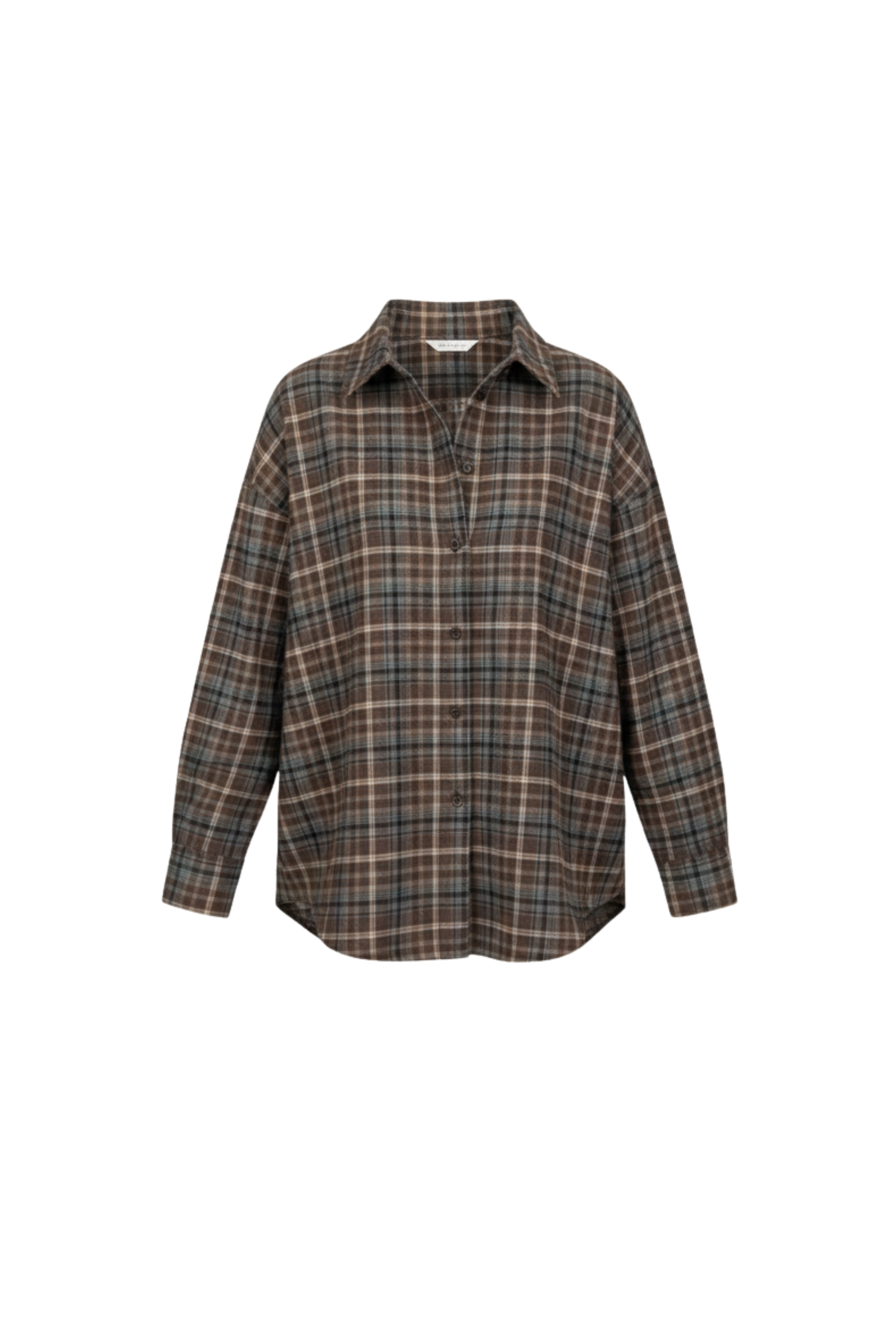 Women’s Oversized Plaid Button-Up Shirt – Versatile and Effortlessly Stylish