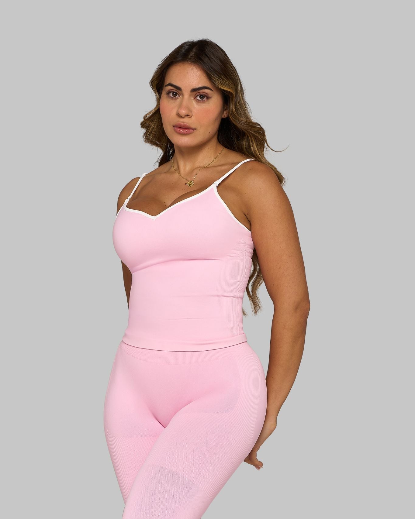 Chiara Sweetheart Tanktop | Candy Pink
