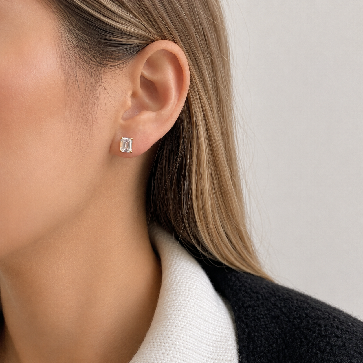 Emerald Earrings | 925 Sterling Silver