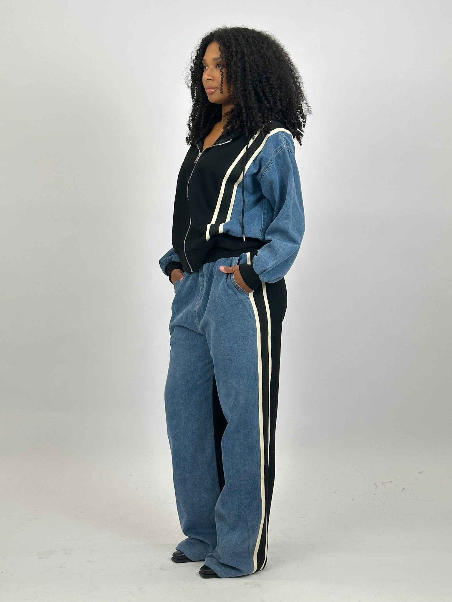 DENIM TRACKSUIT