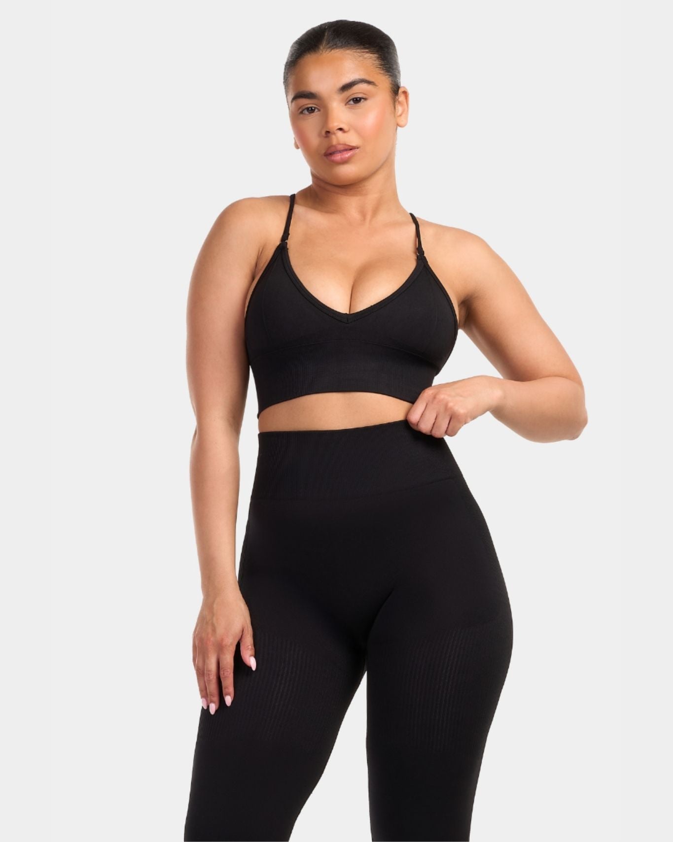 Multi-Way Sculpt Seamless Bra | Black