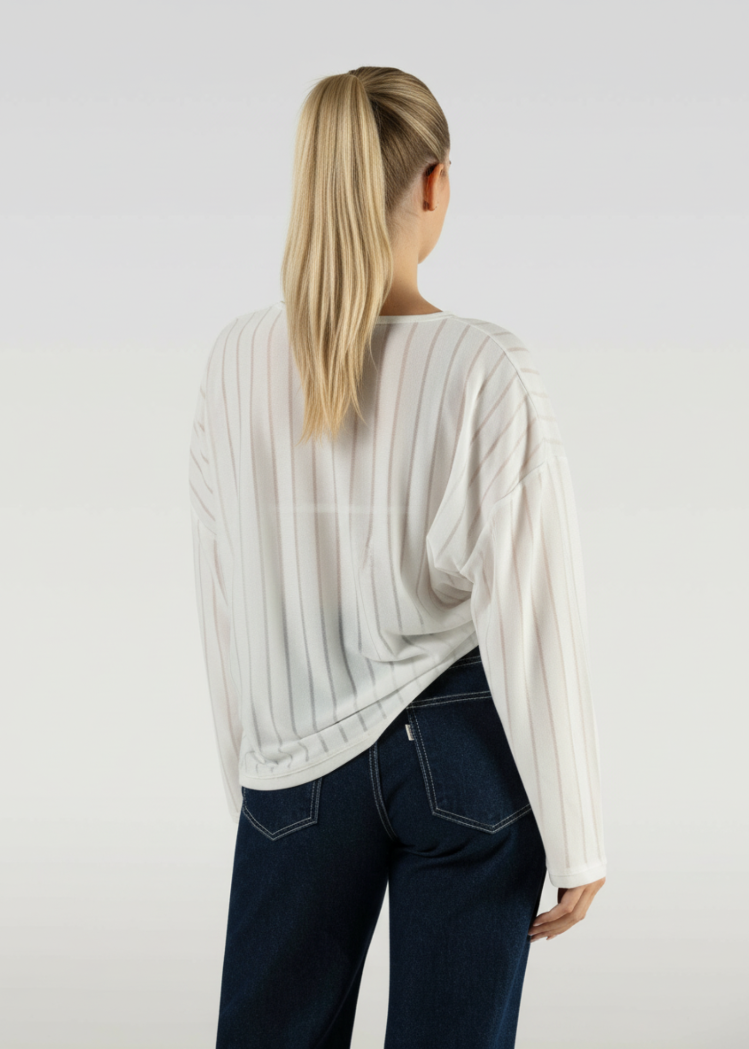 Audrey Oversized Sweater - White 