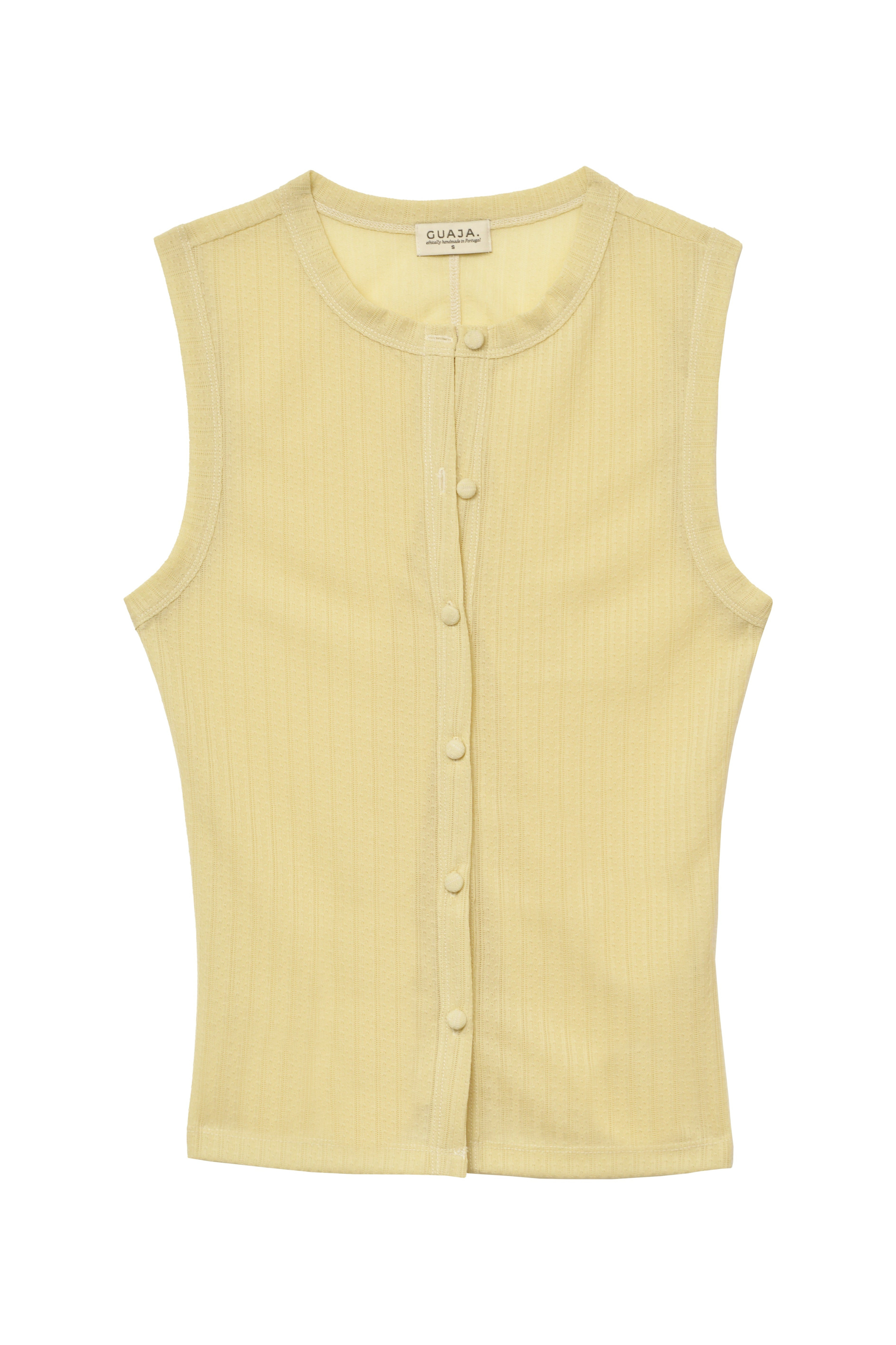 Chiara Fitted Ribbed Top - Baby Pink 