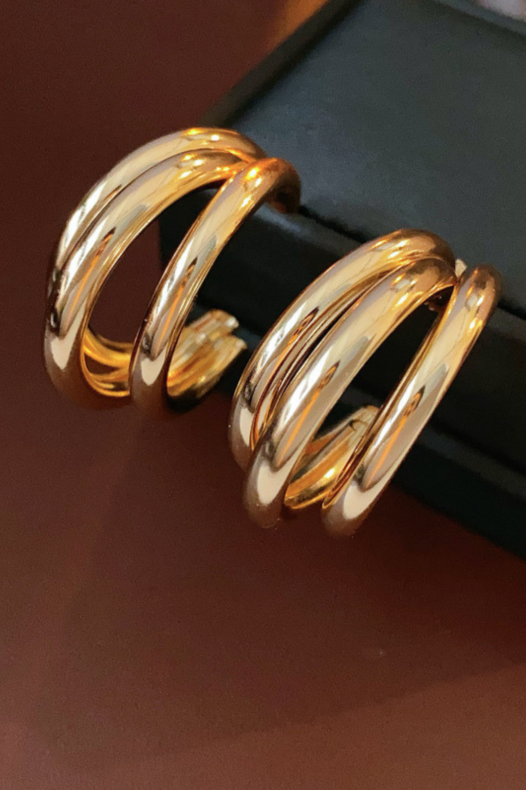 Alloy Geometric Earrings 