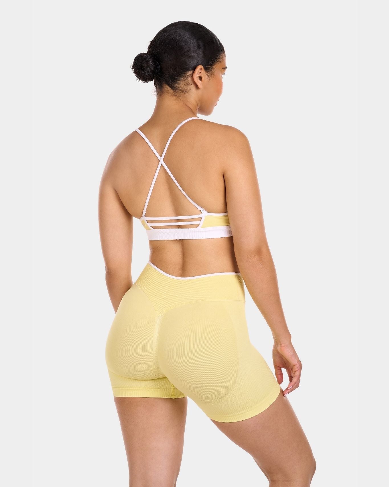 Multi-Way Rewind V-Edge Bra | Lemon Drop