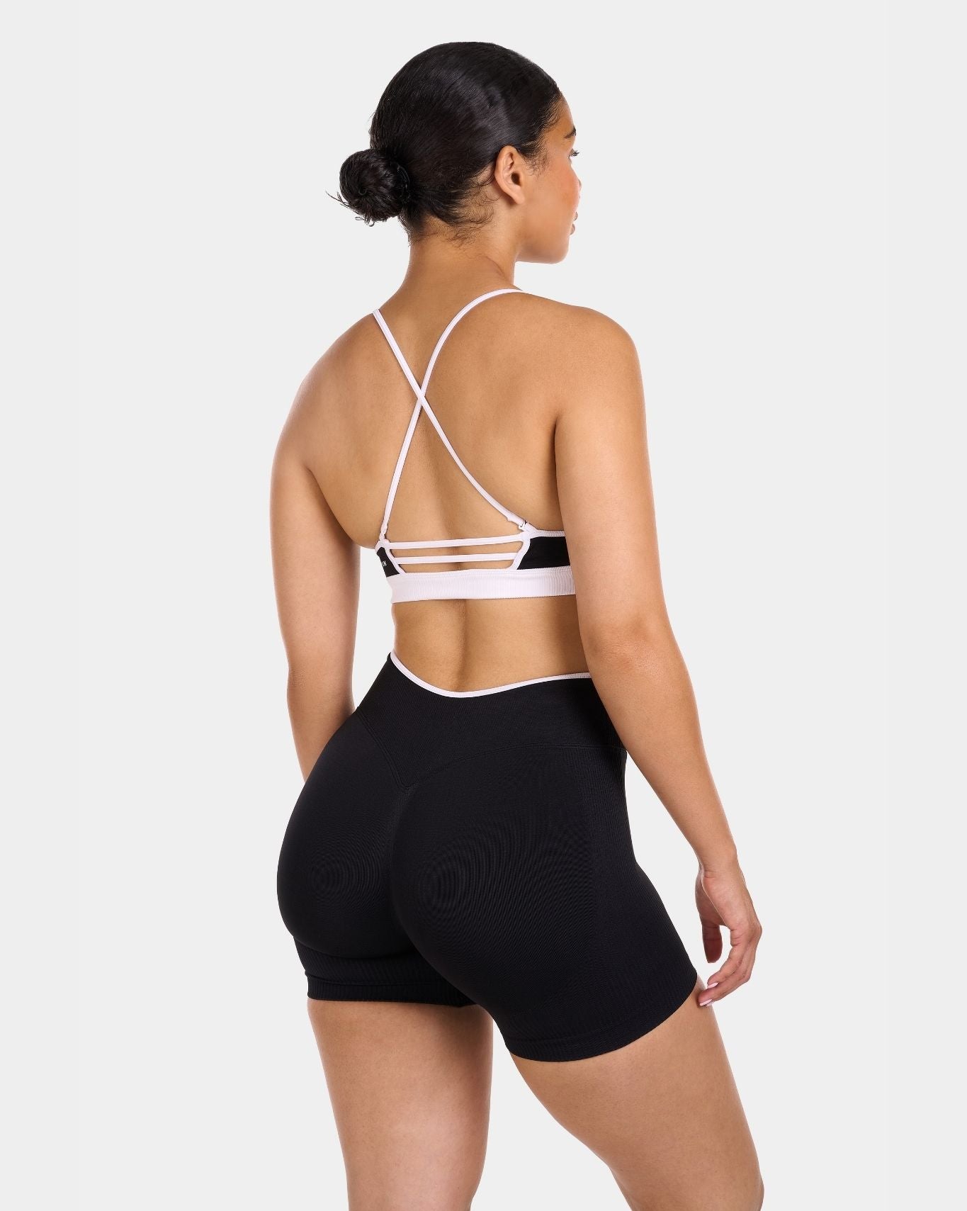 Multi-Way Rewind V-Edge Bra | Black Noir