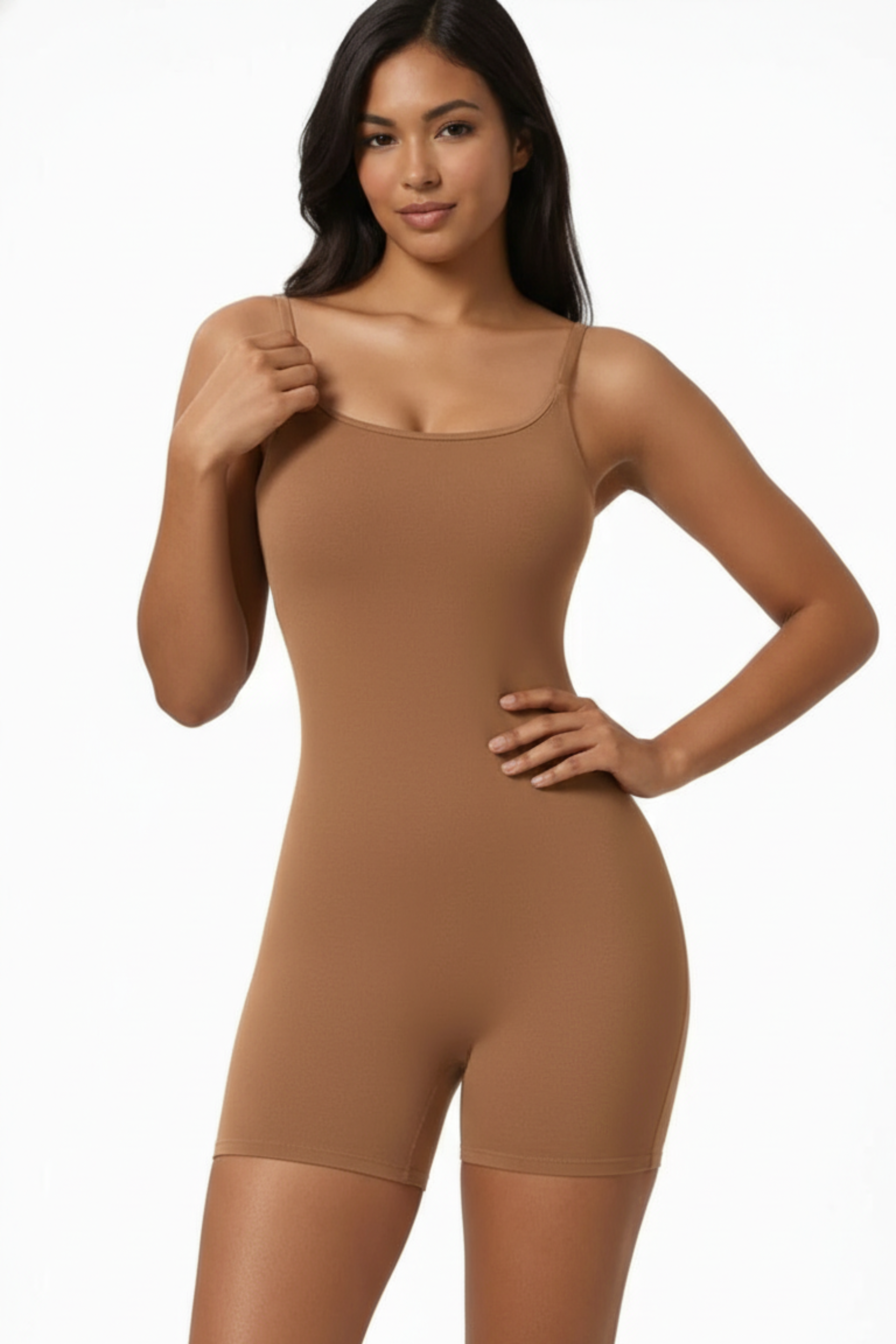 Sculpt Performance Bodysuit – Tan