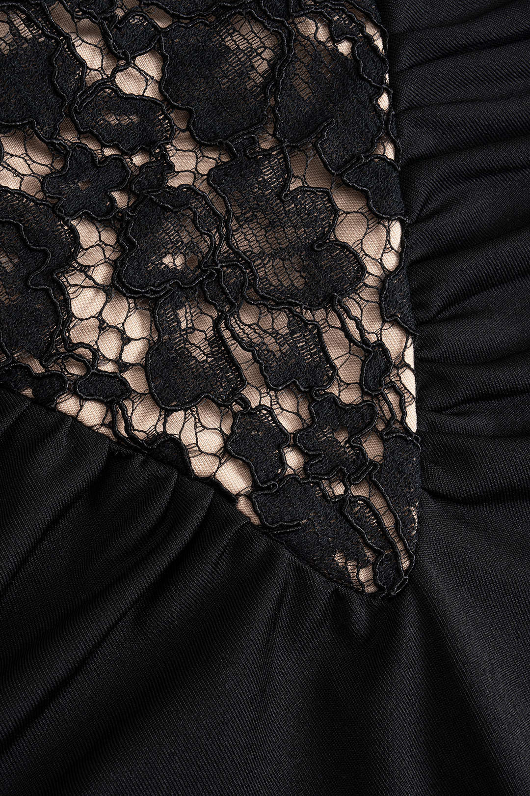 Backless patchwork mouwloze maxi -jurk