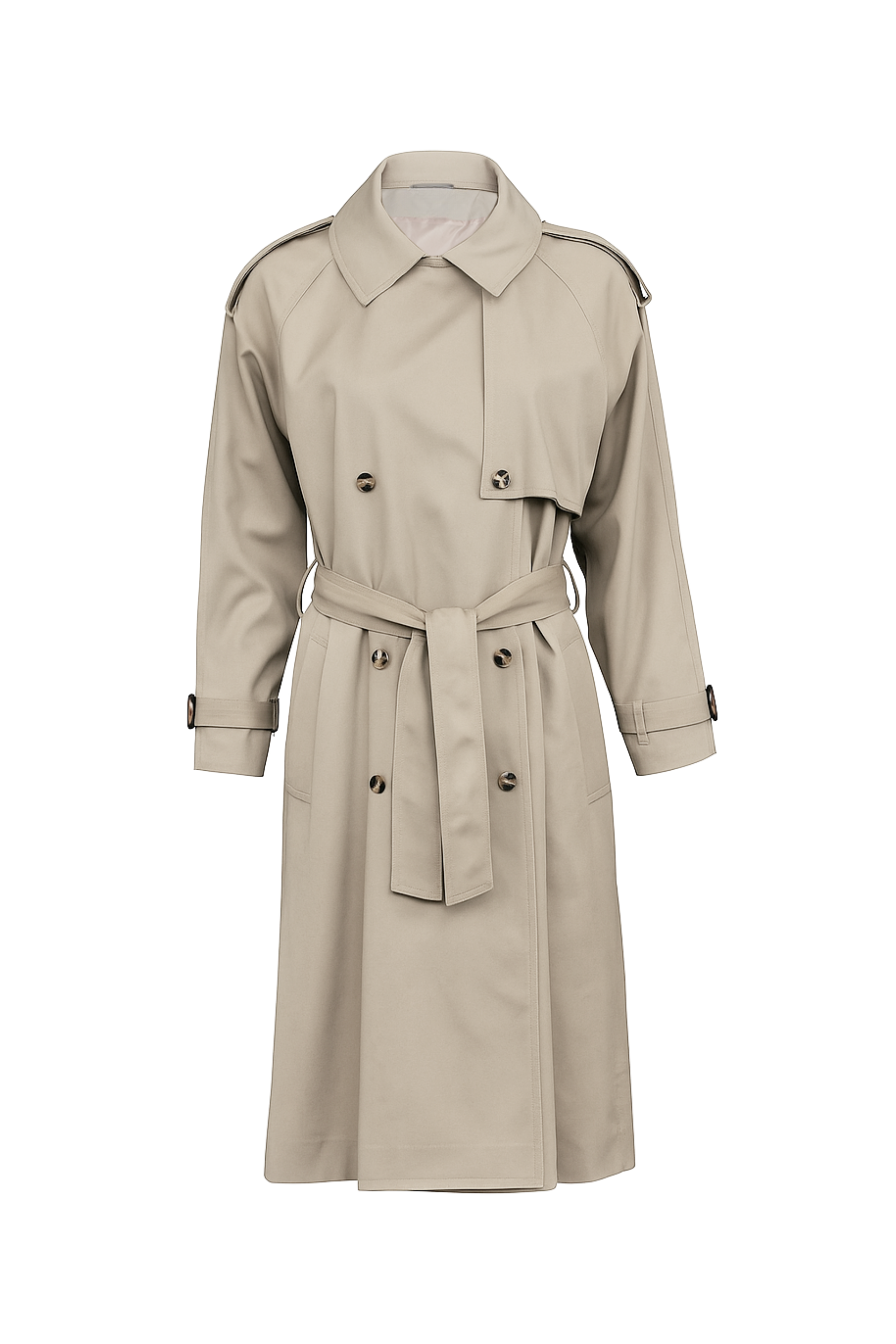 90's Long Trench Coat 