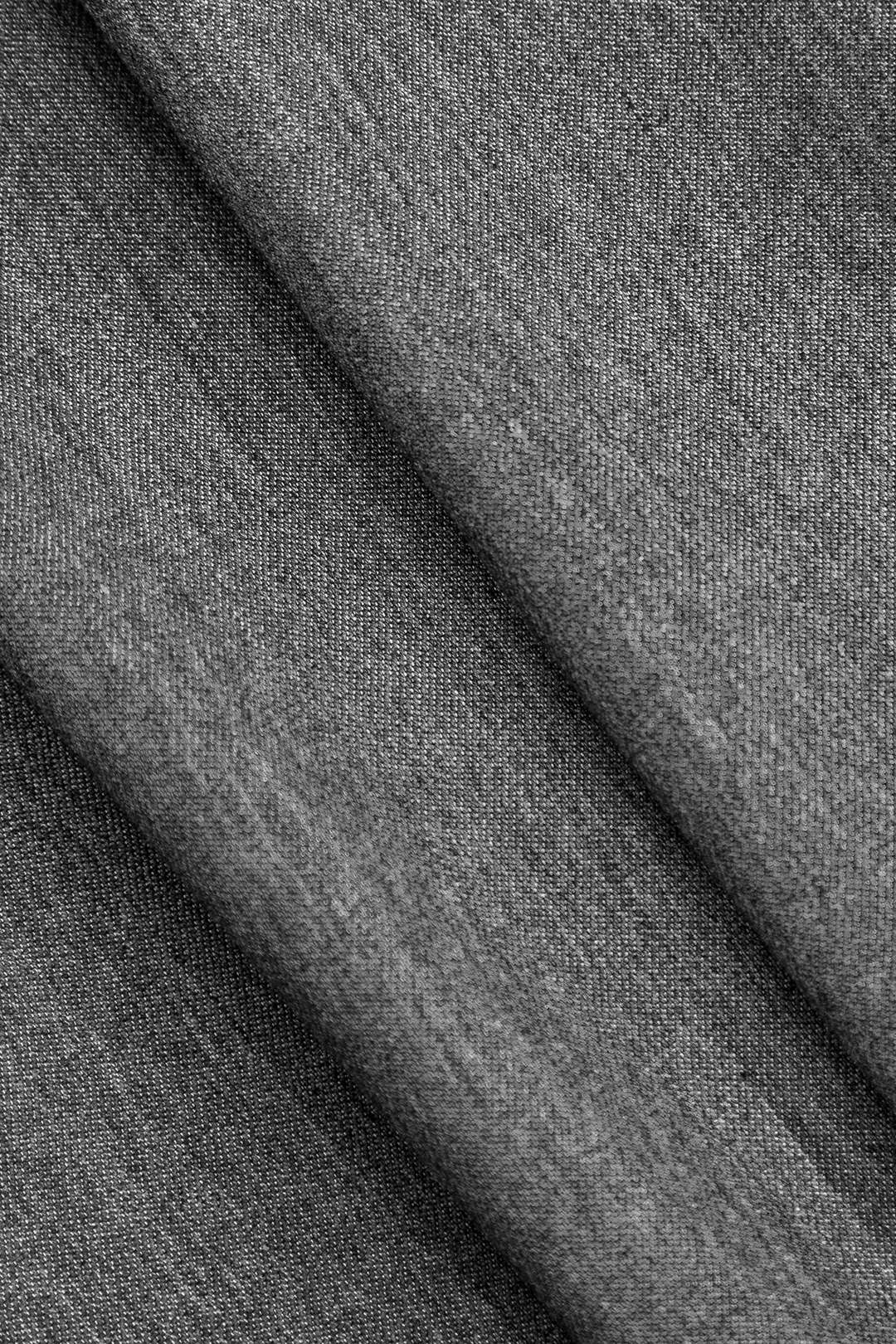 Denim tank dress with 3D flower and ruffles 