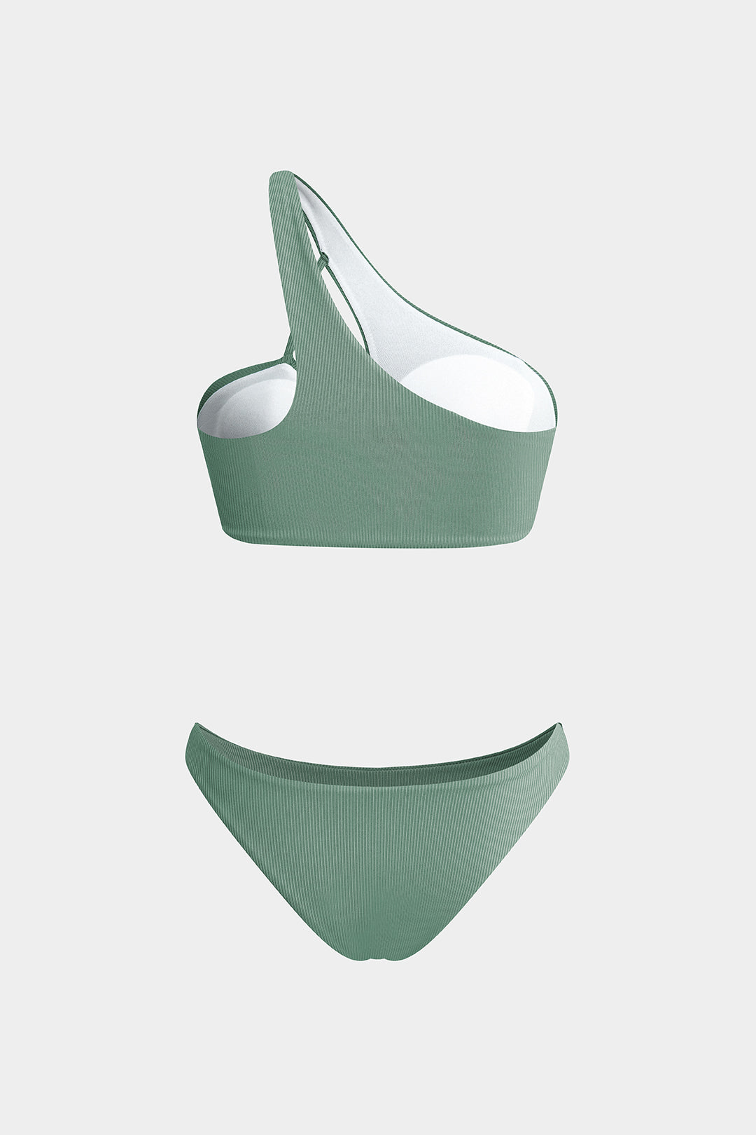 Asymmetric cross bikini set 