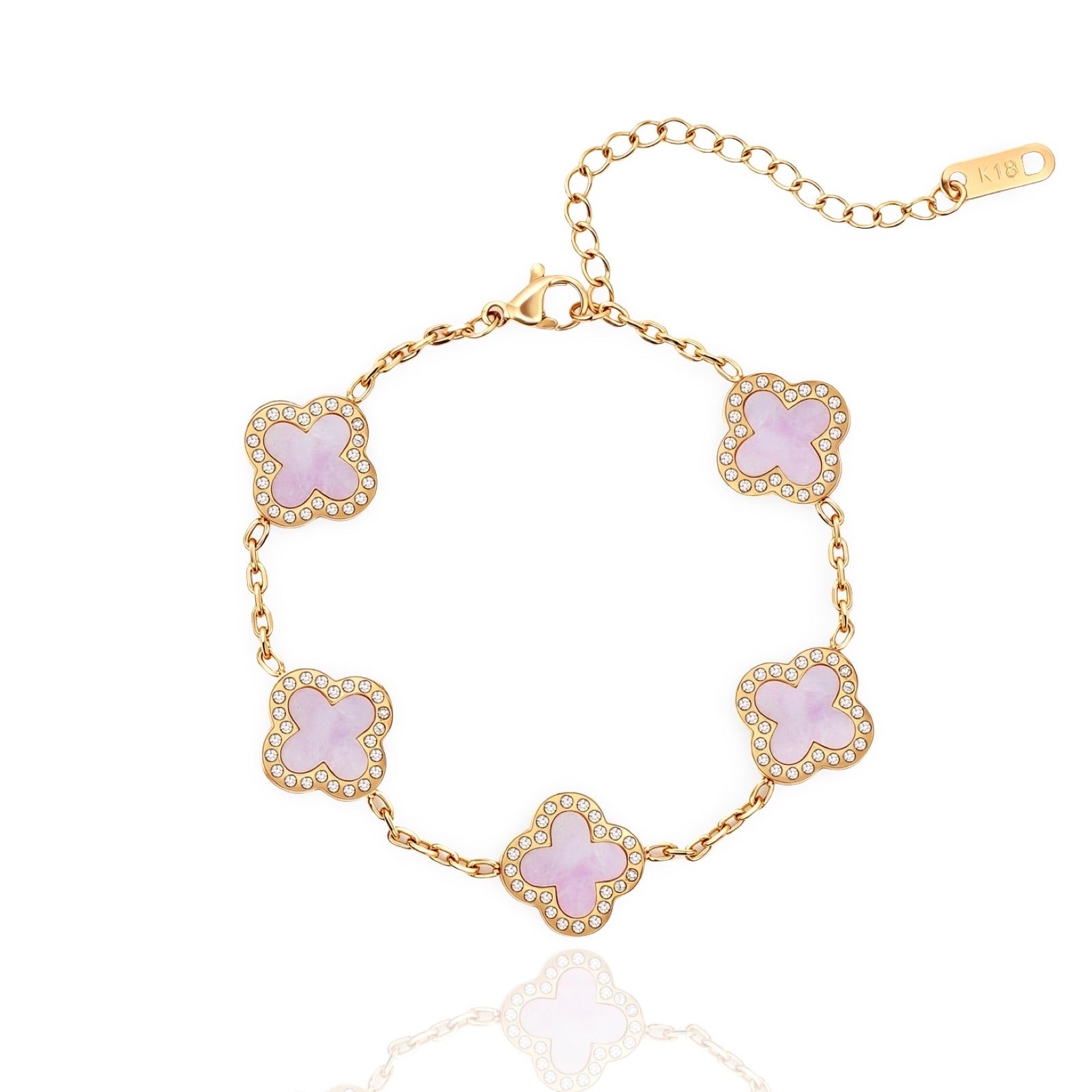 Pearl Clover Bracelet