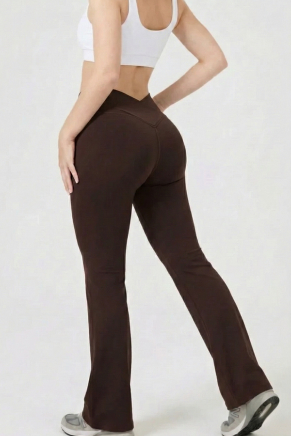 Choco Bootcut Stretch Yoga Pants
