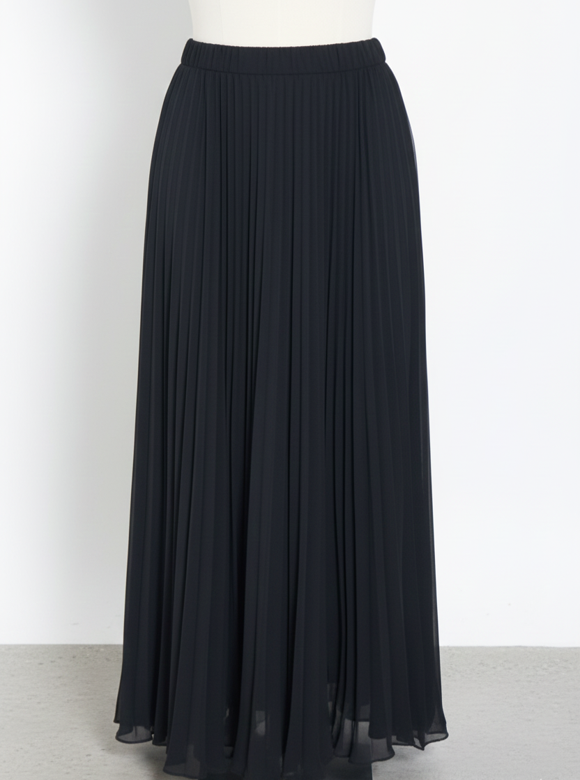 Pleated Skirt - White