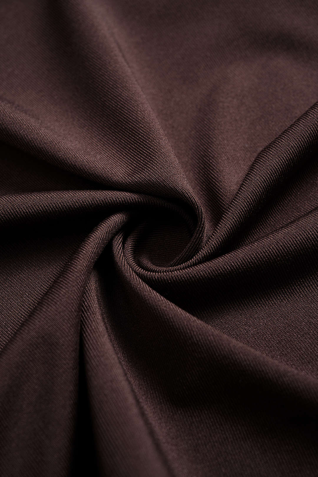 Asymmetrical Neck Ruched Long-Sleeve Maxi Dress 