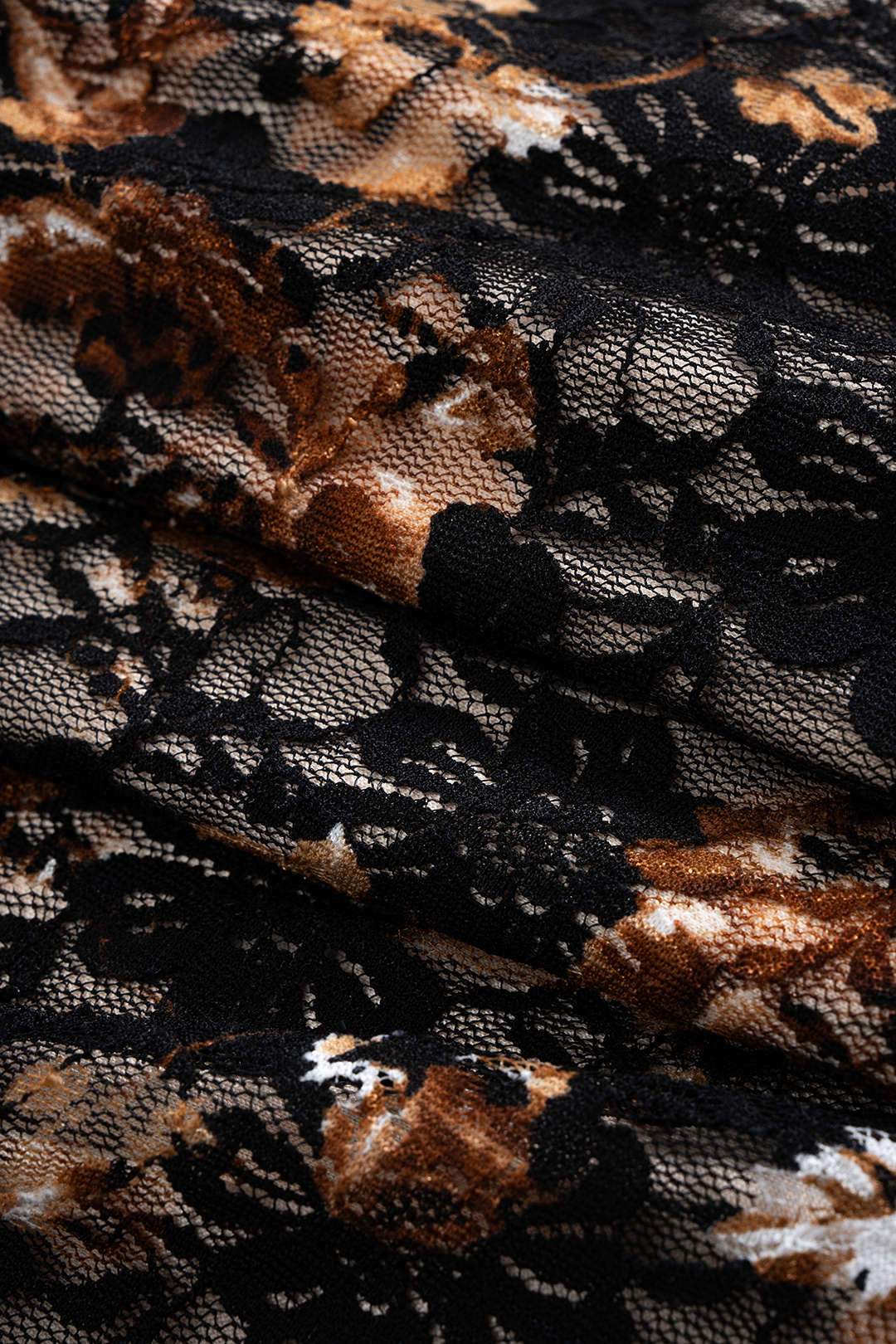 Floral Print Lace Patchwork Slip Underwire Sleeveless Maxi Dress 