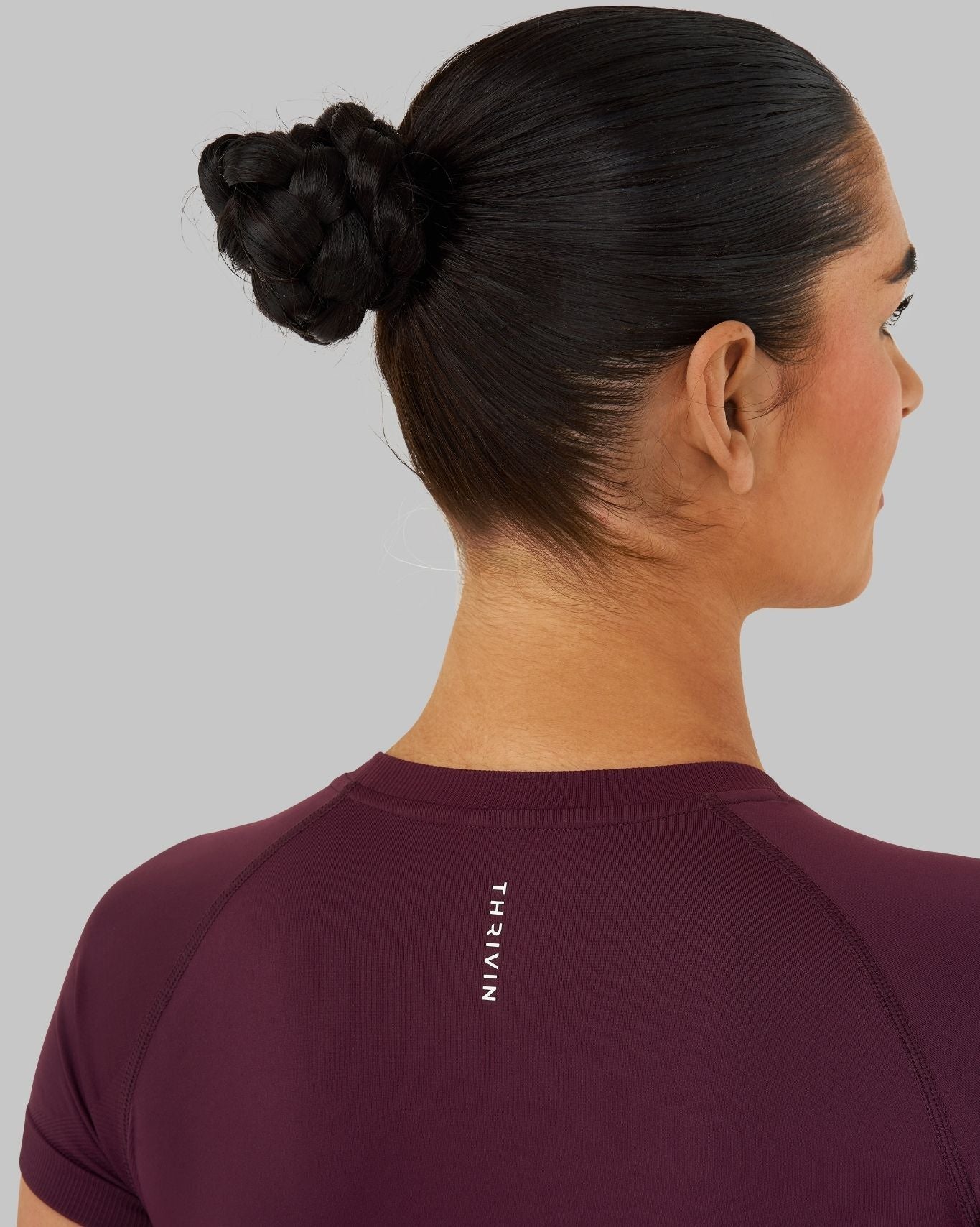 Elevate Compression T-shirt | Winter Plum