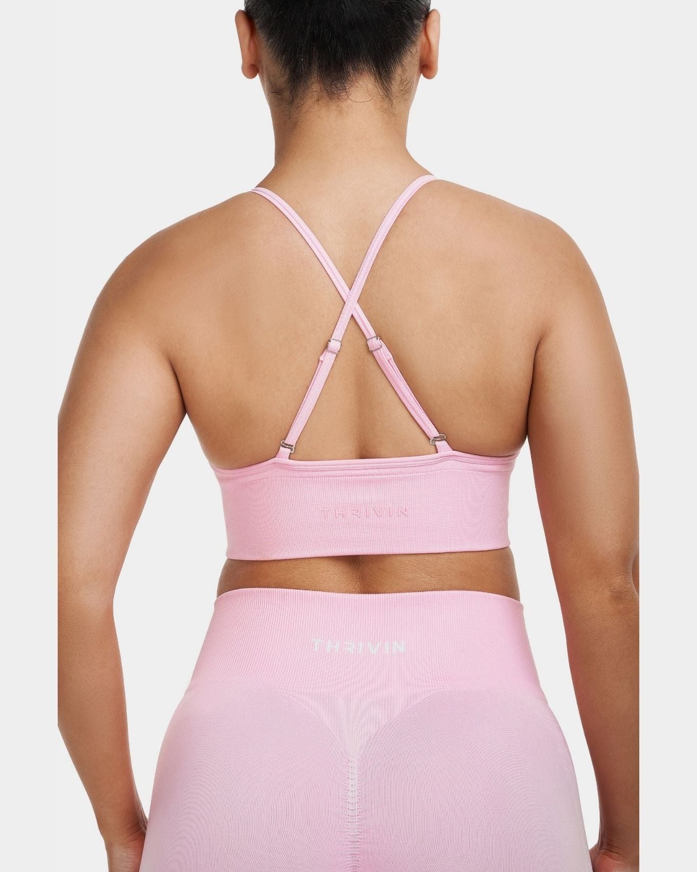 Multi-Way Sculpt Seamless Bra | Pilates Pink