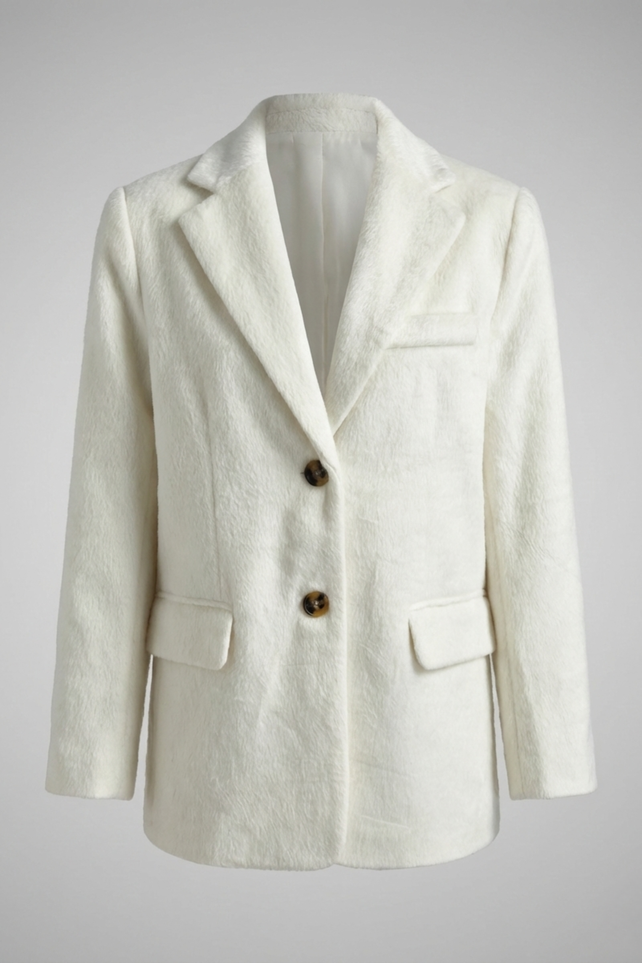 Big Fluffy Blazer Cream