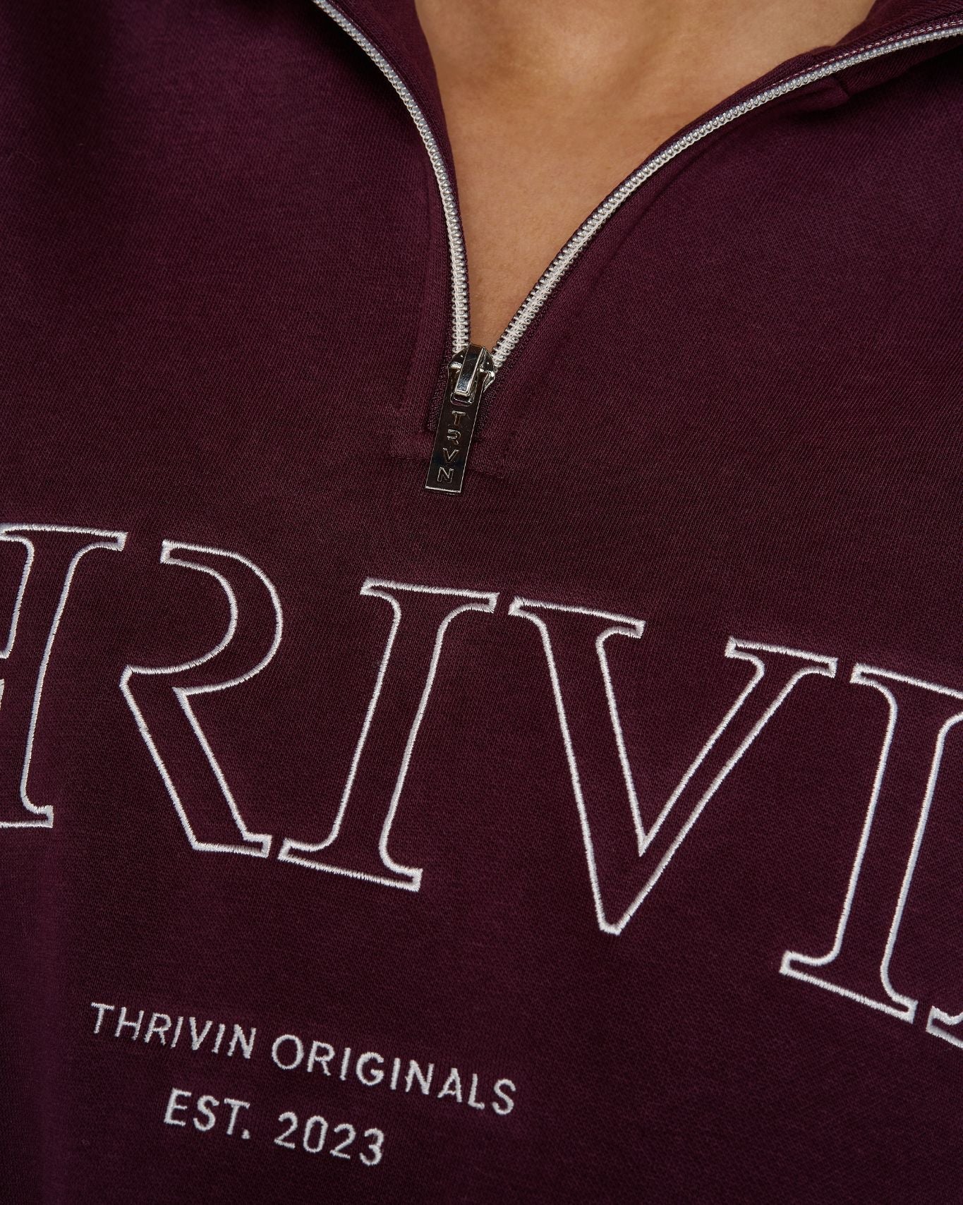 Original Halfzipper Sweater | Winter Plum