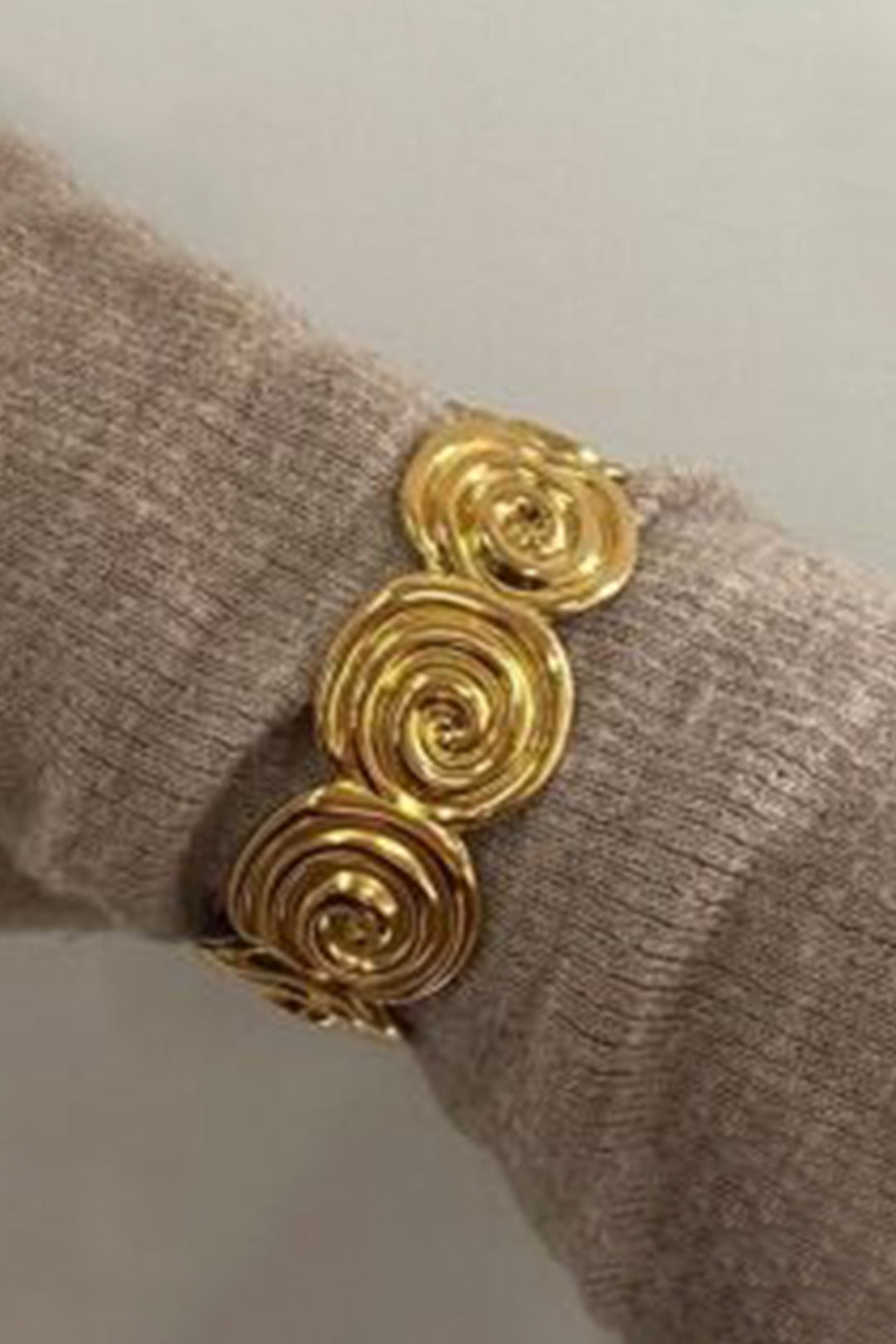 Alloy Geometric Open Bracelet 