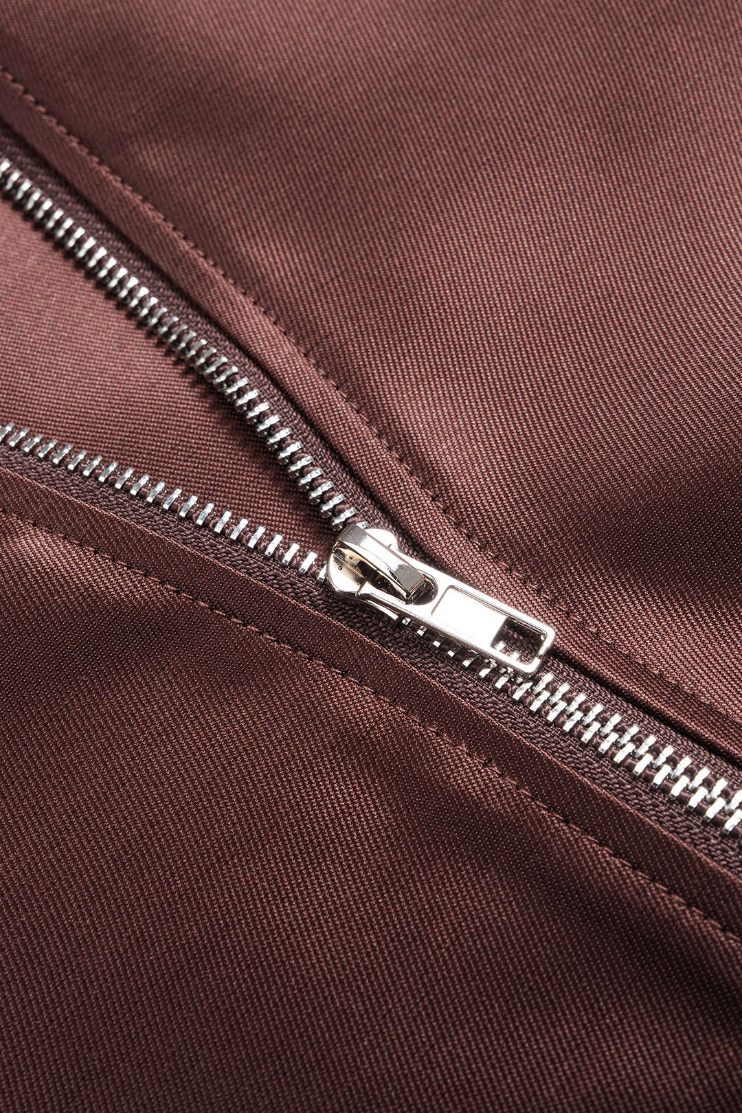 Satin Puff Hem Sleeveless Mini Dress 