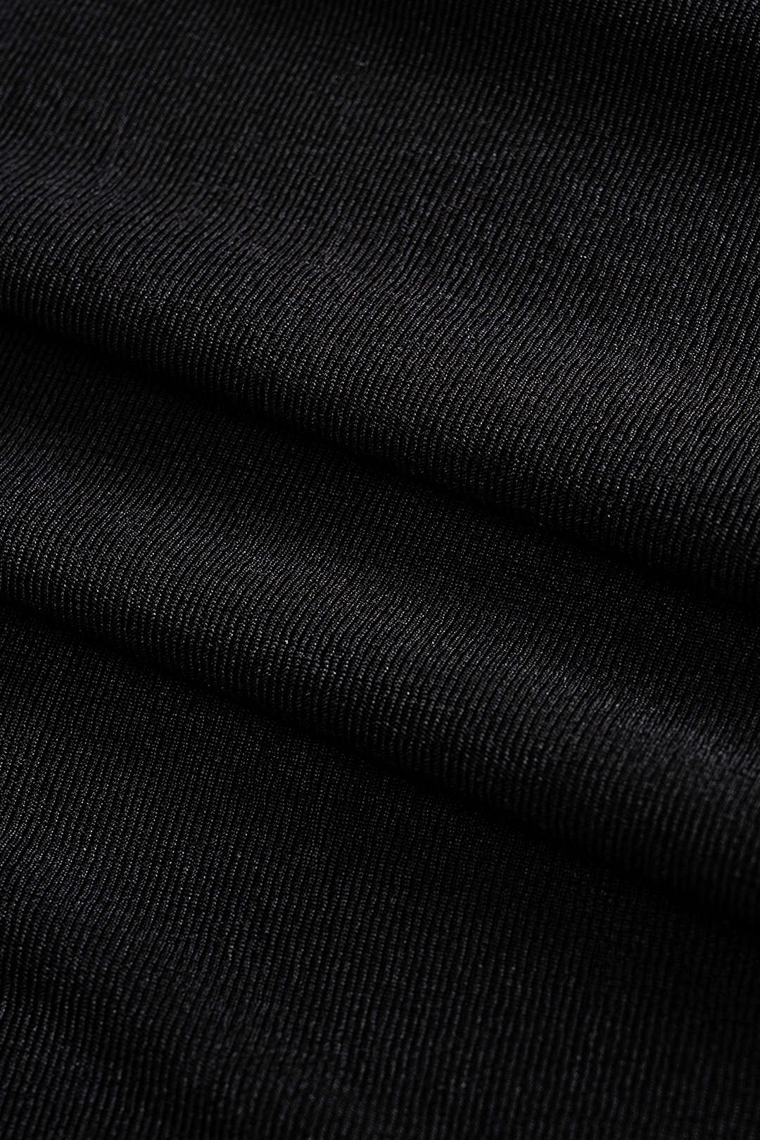 Asymmetrical Metallic Decor Top And Cut Out Skirt Set 