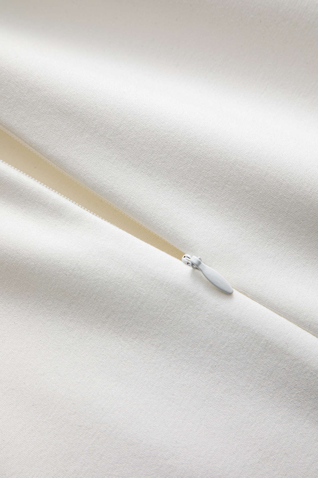 3D flower zipper mini dress 