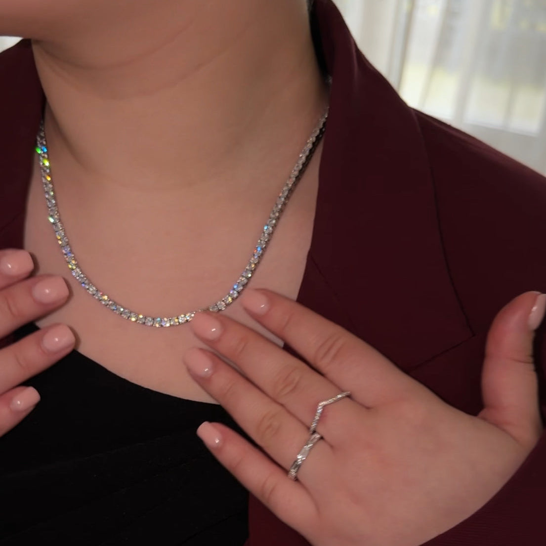 Tennis Necklace