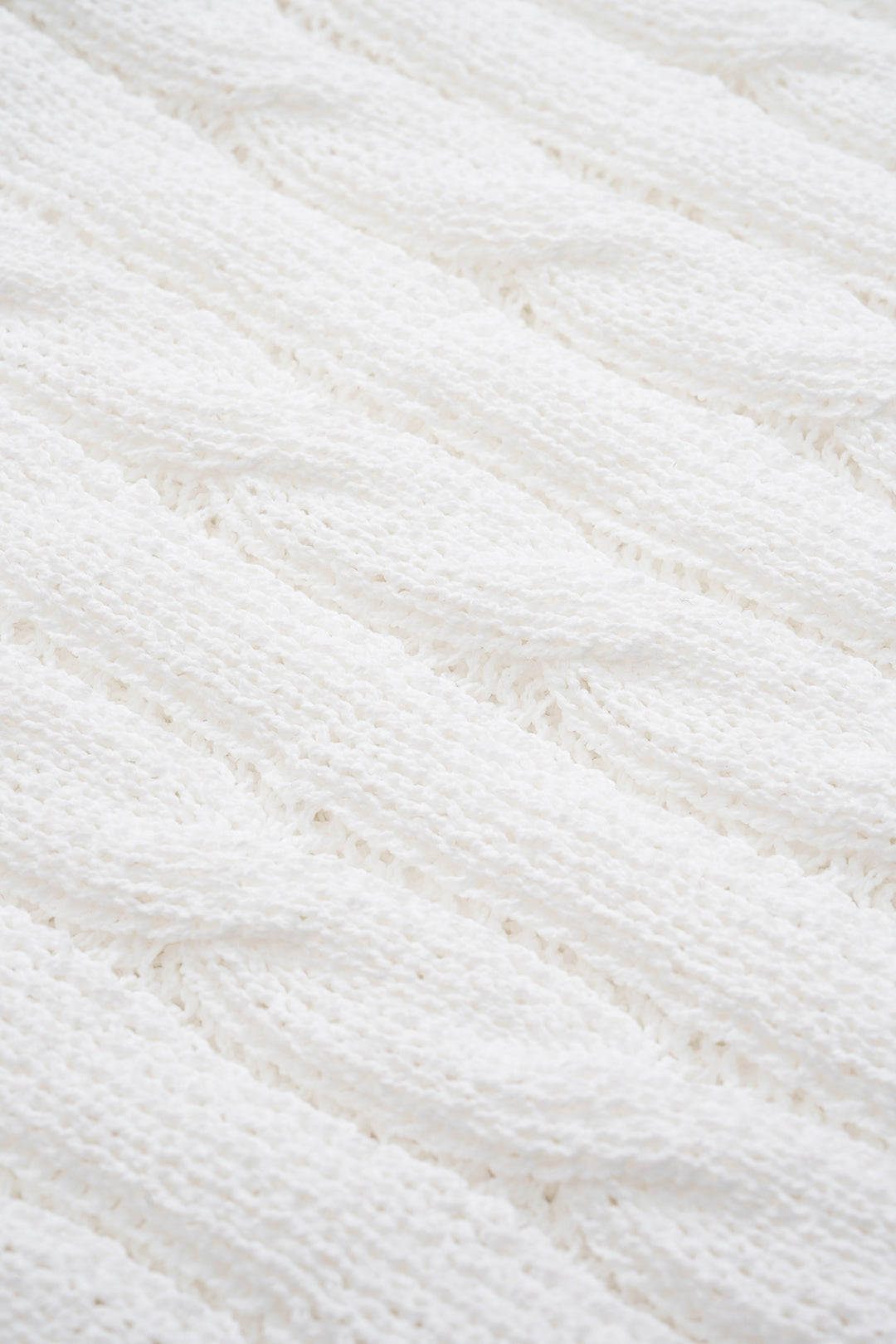 Basic contrast knitted skirt 