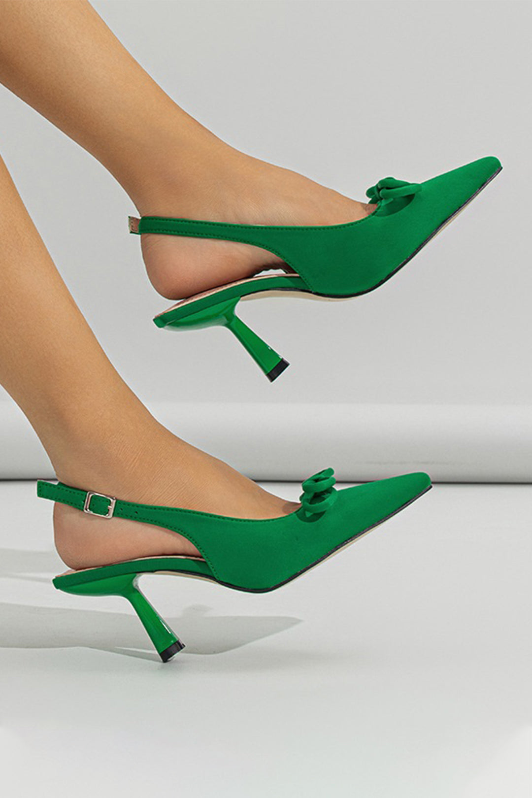 Bow Butterfly Pointed Heels 