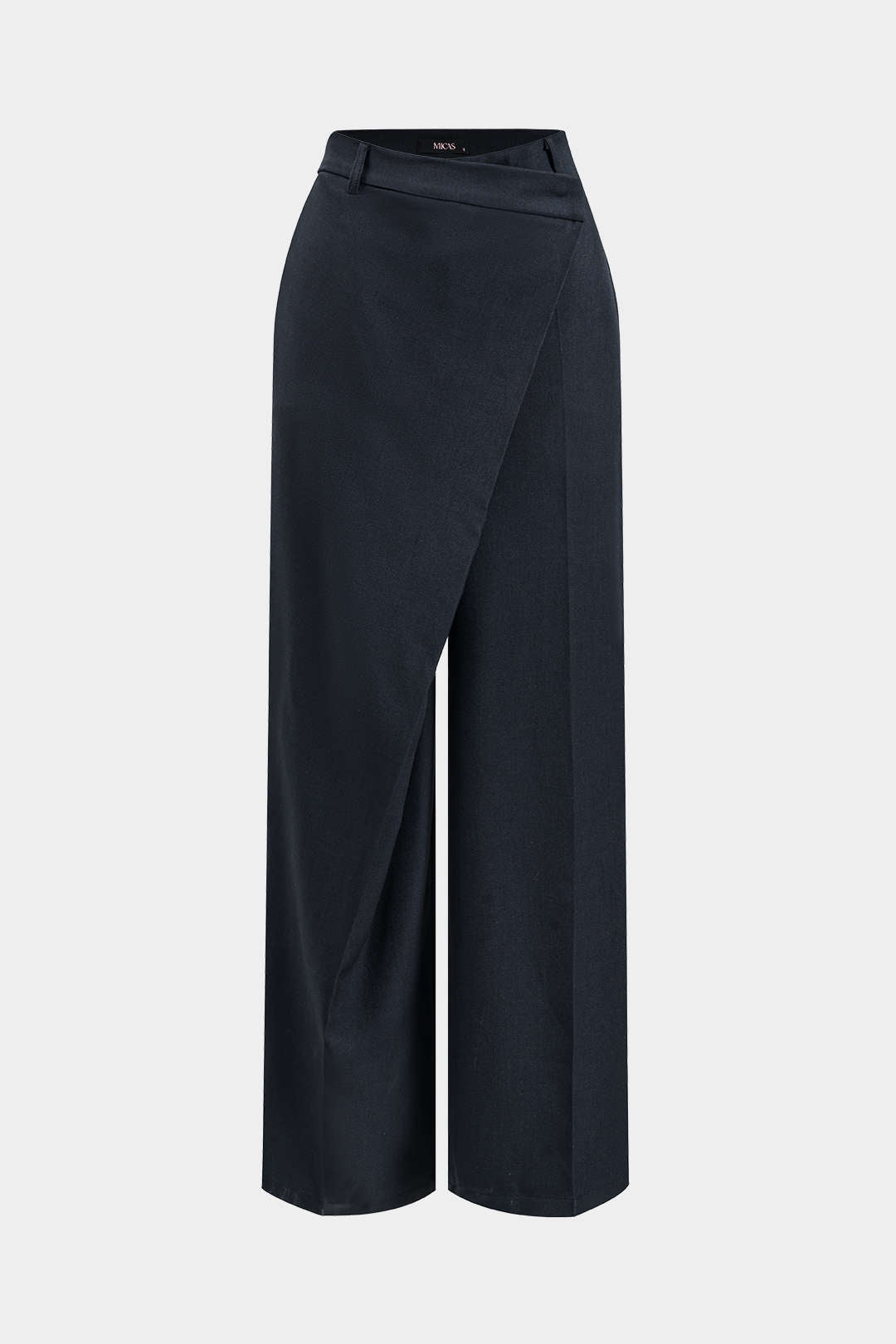 Asymmetrical leg trousers 