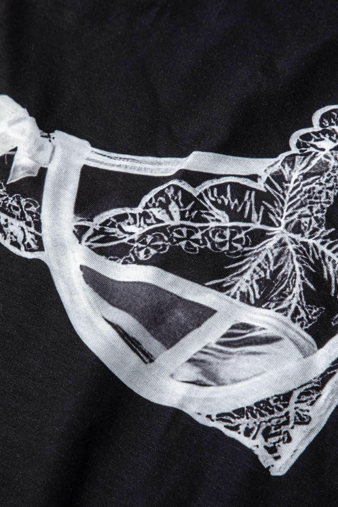 Bikini Print Round Neck Mini T-Shirt Dress 