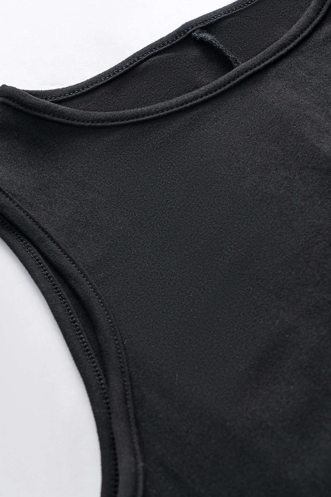 Bow mouwloze spleet maxi -jurk