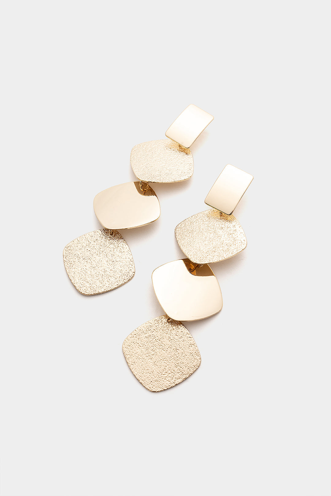 Alloy Geometric Earrings 