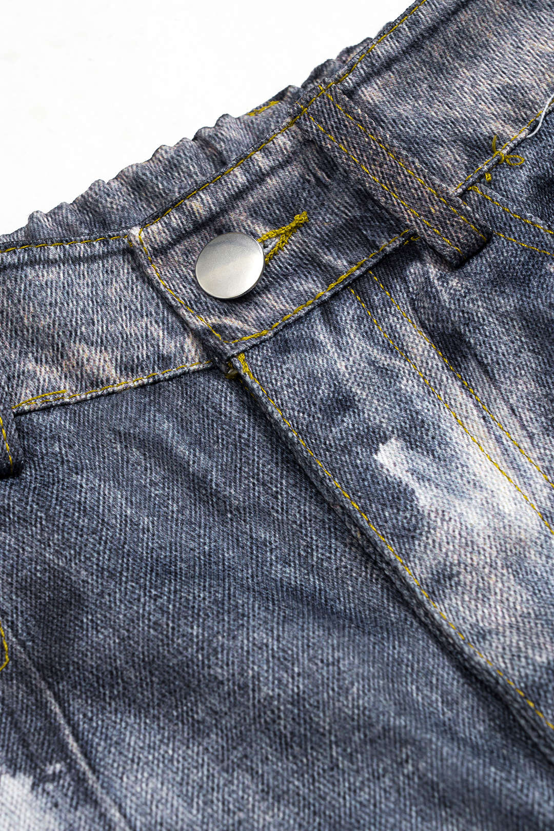 Abstract print Pocket Barrel pants 