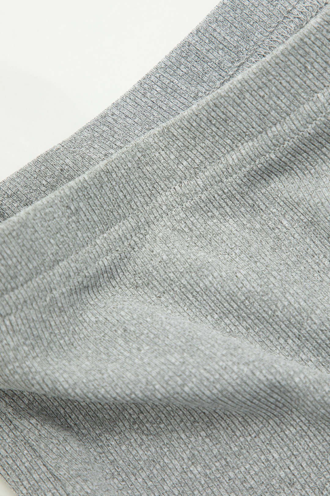 Basic Solid Breath Split Strapless Top and Shorts Set 