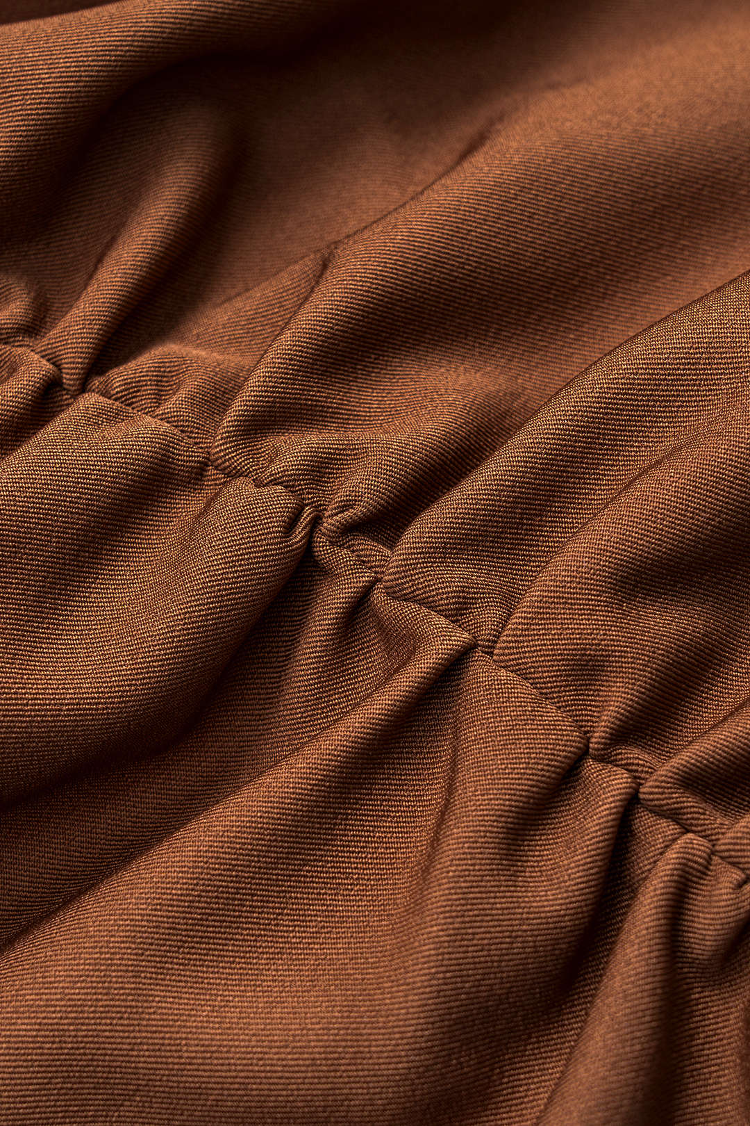 Asymmetry belt ruffle midi skirt 