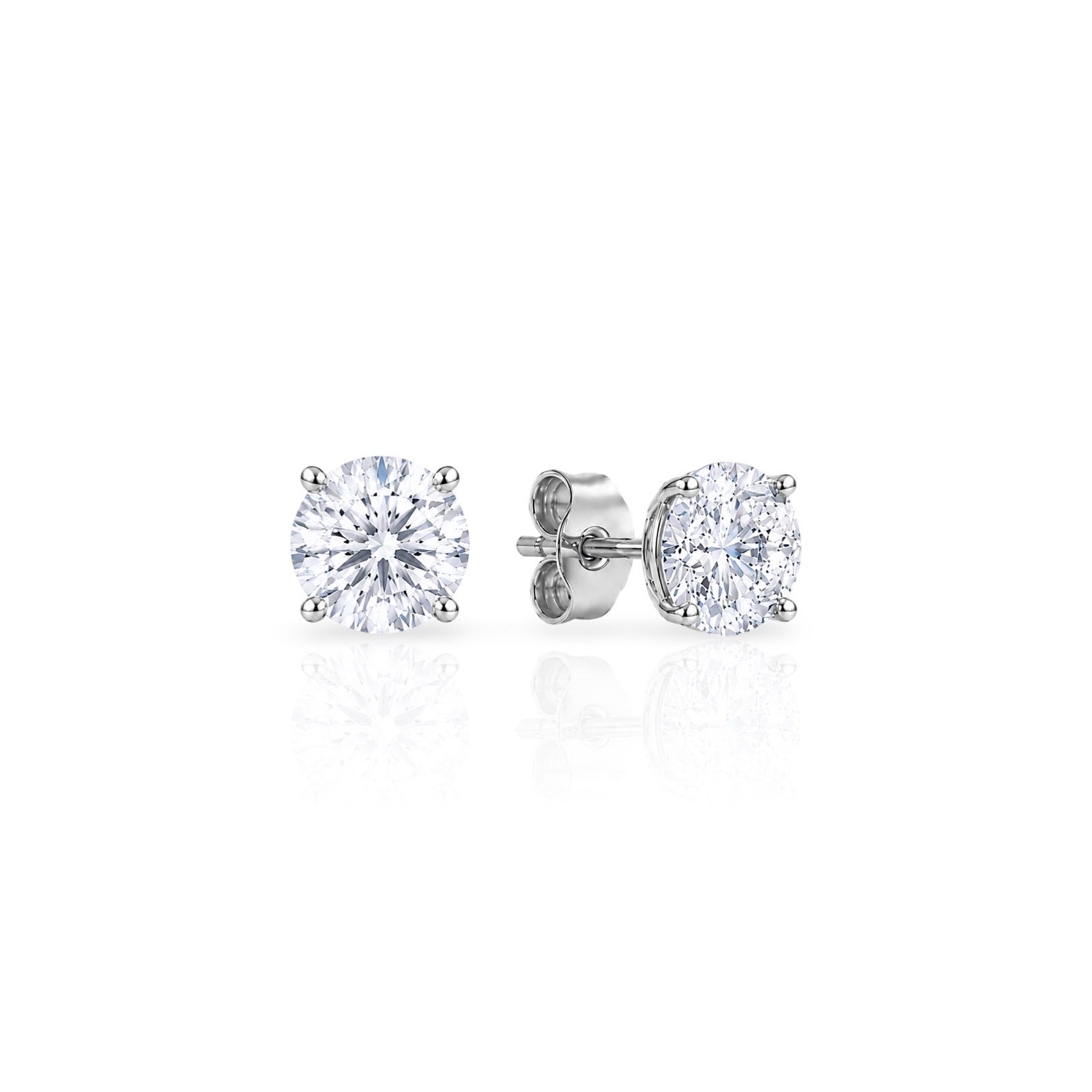 Diamond Stud Earrings