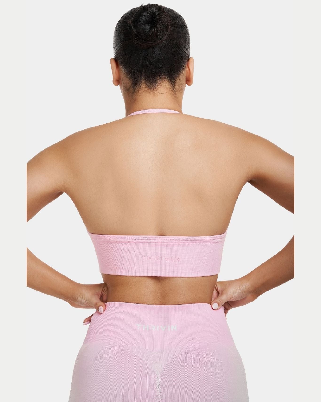 Multi-Way Sculpt Seamless Bra | Pilates Pink