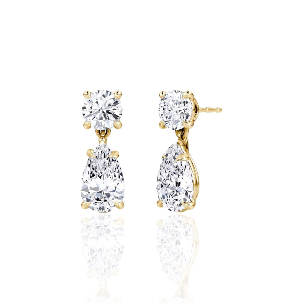 Pear Earrings | 925 Silver