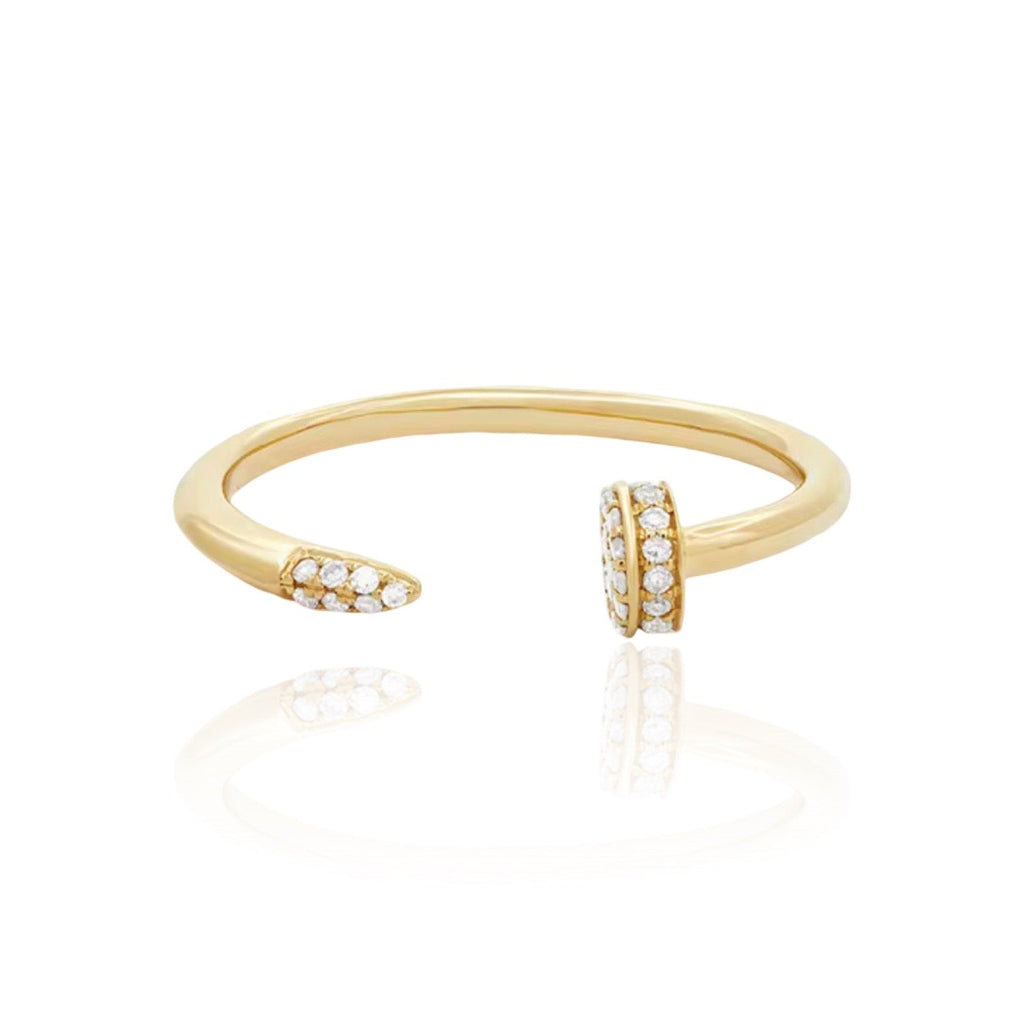 Nail Ring | 925 Sterling Silver