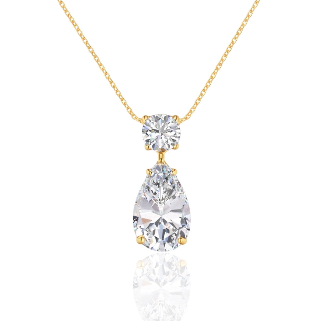 Pear Necklace | 925 Sterling Silver