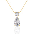 Pear Necklace | 925 Sterling Silver