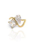 Opal Twist Ring
