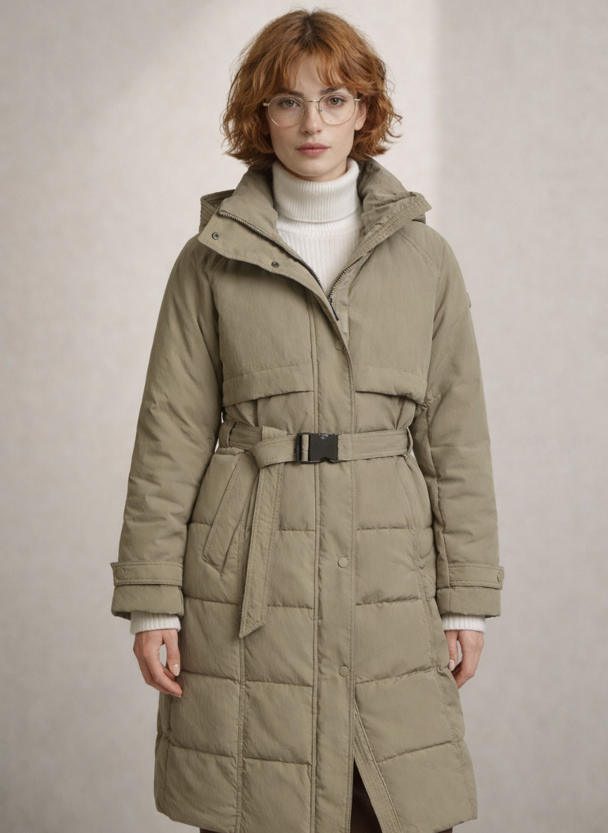 Ripstop Trench Coat – Sporty & Warm Outerwear with Classic Details 1