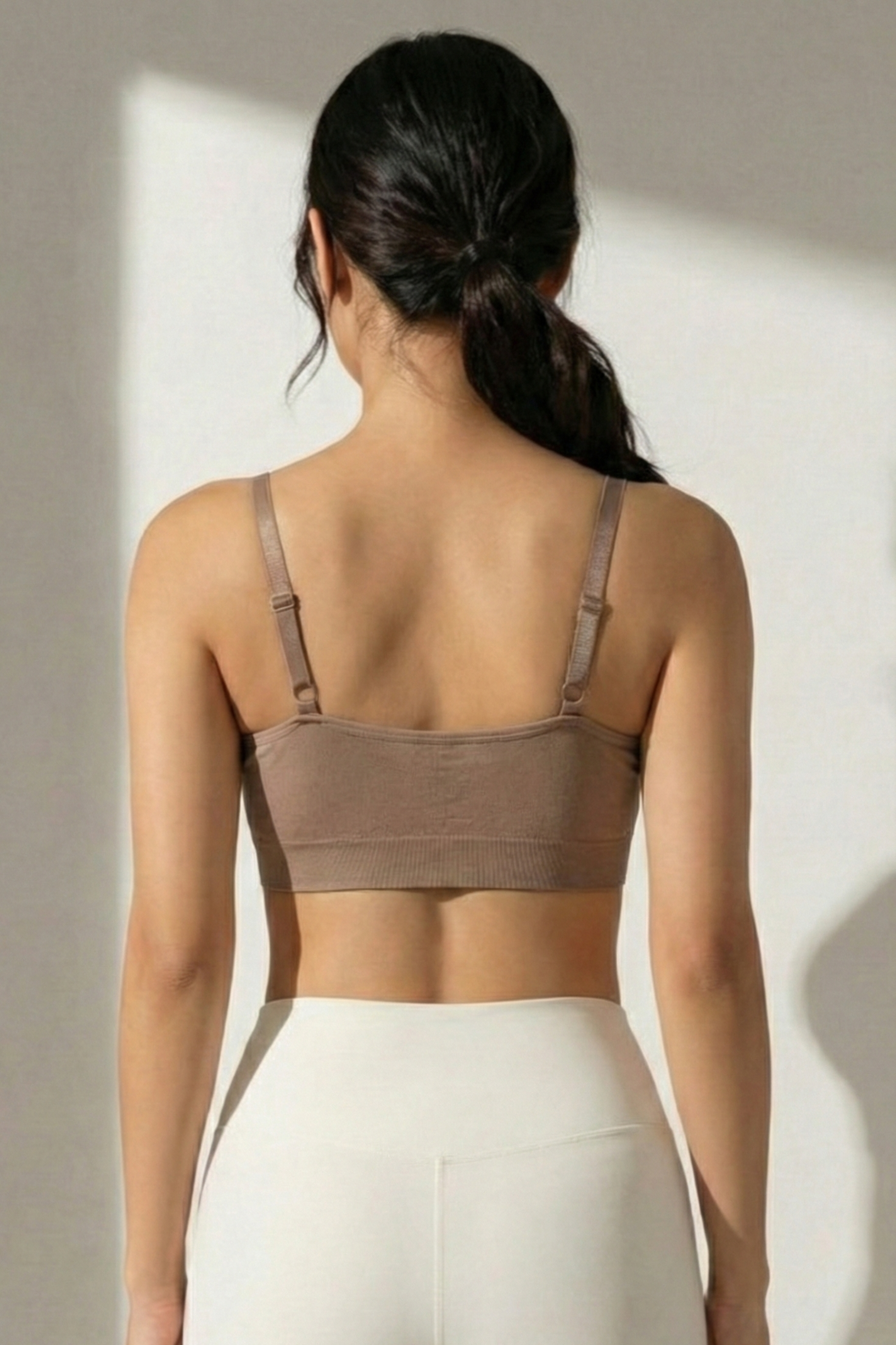 Soft Luxe Taupe Support Bra 2