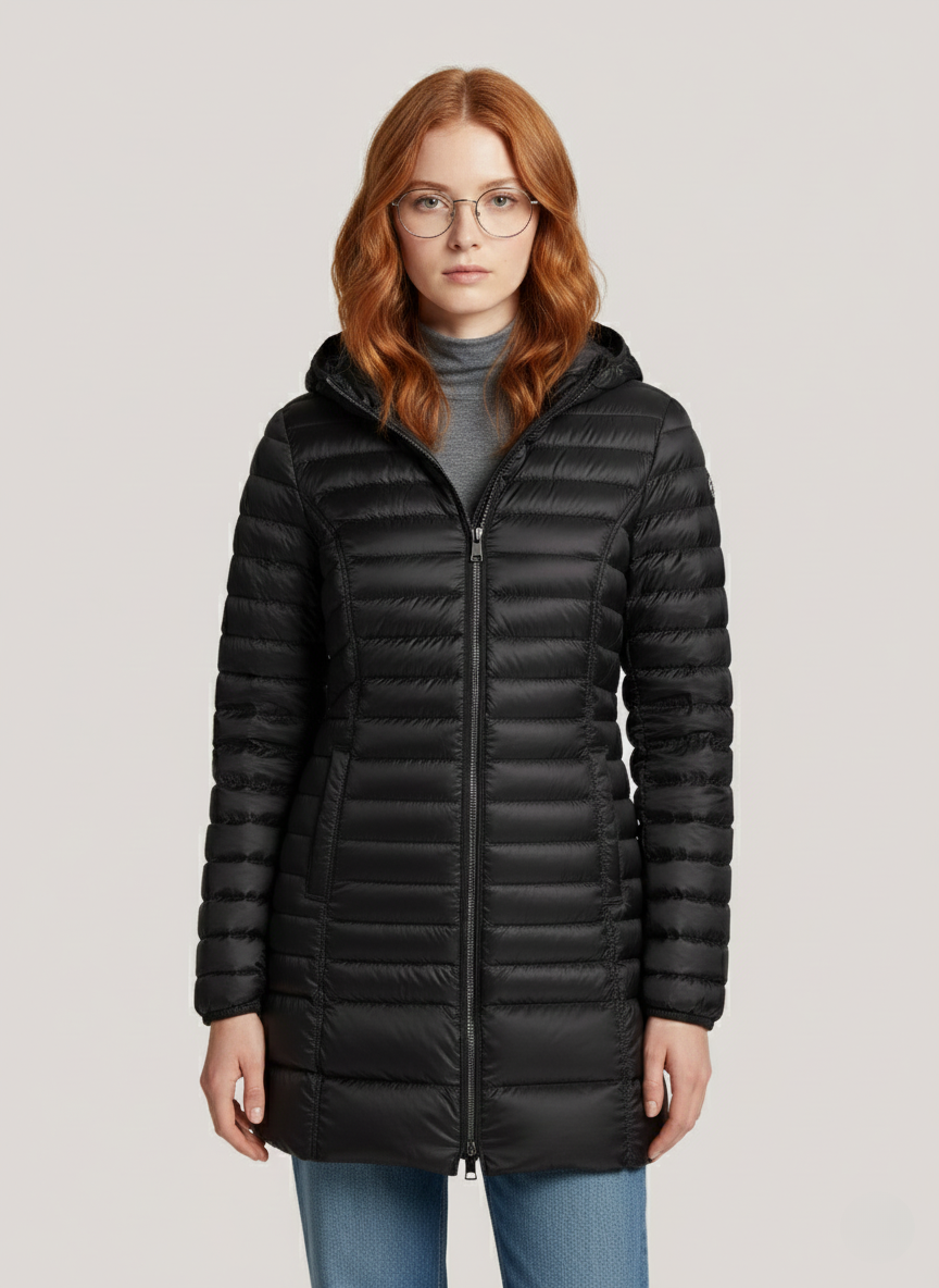 Tallulah's Lightweight Transitional Jacket – Compact & Versatile Outerwear for Travel | BLACK 1